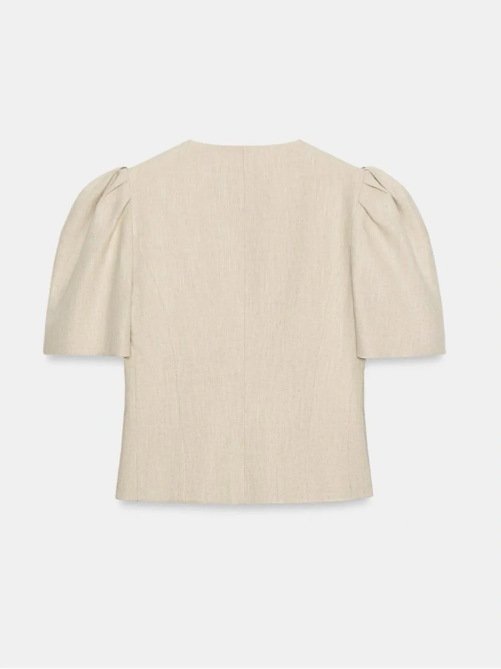 Zara Puff-Sleeve Blazer